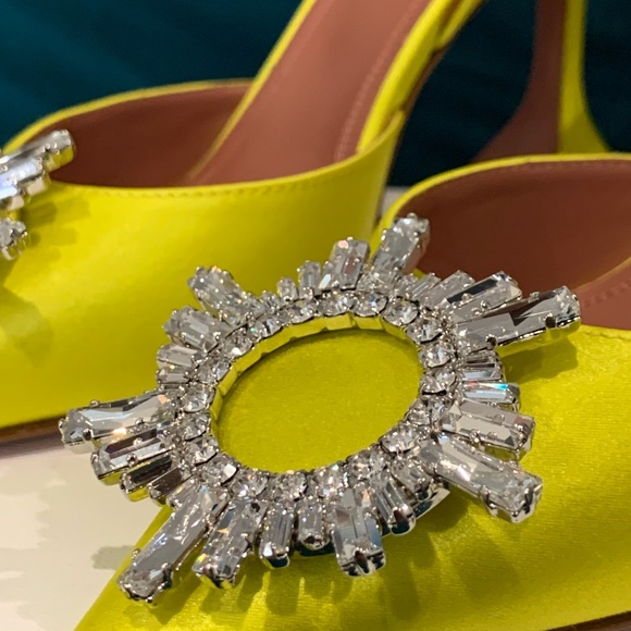 Sold-Amina Muaddi Size 36.5 - Picture 3 of 6